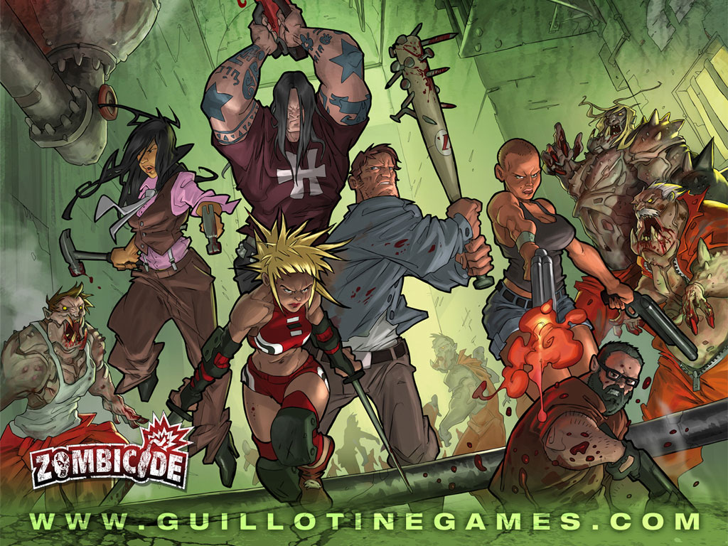 Zombicide  A zombie havoc boardgame by Guillotine Games