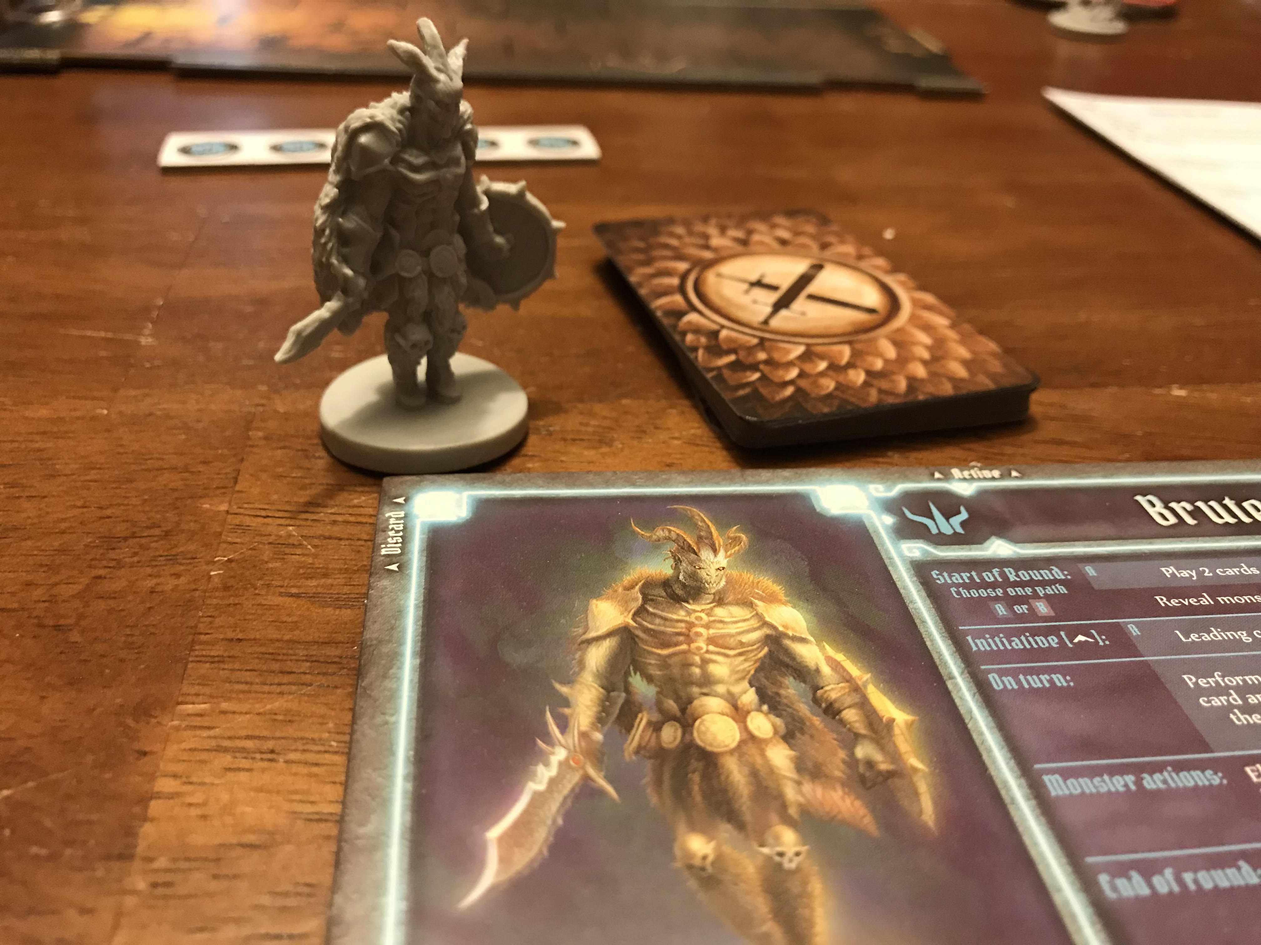 First scenario of Gloomhaven, playing with Spellweaver anf Mindthief : r/ Gloomhaven