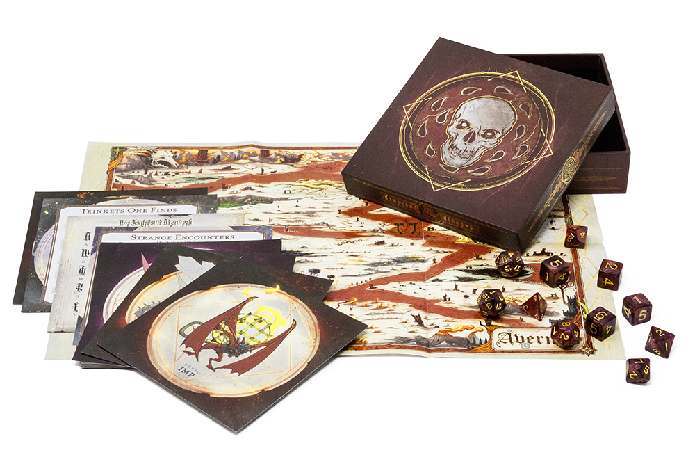 Review: 'Descent Into Avernus' dice and miscellany set is what you need for  a new campaign - Crit For Brains